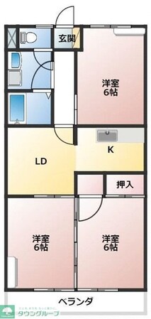 アルパインローズの物件間取画像